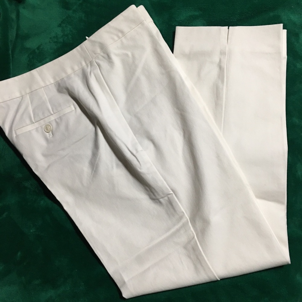 White Cropped Pant NWT